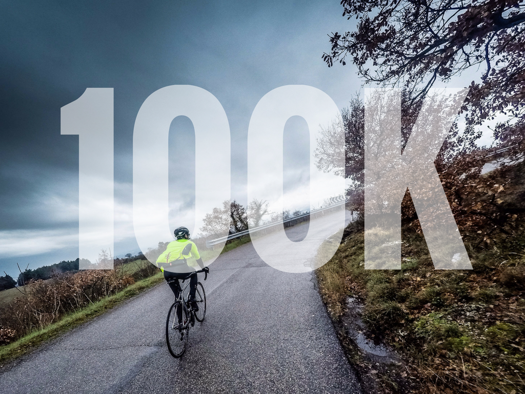 100km bike ride